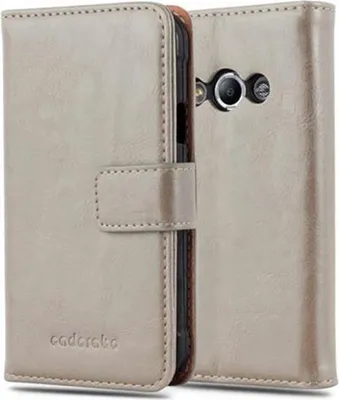 Obrázek produktu pro Cadorabo pouzdro pro Samsung Galaxy XCover 3 Protective Cover in Brown Pouzdro na mobilní telefon typu kniha Pouzdro Luxury