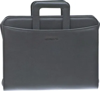 Produktbild von Akten Arbeits Schreib Mappe Tasche Querformat 37x29x6cm Schwarz Davidts Bowatex