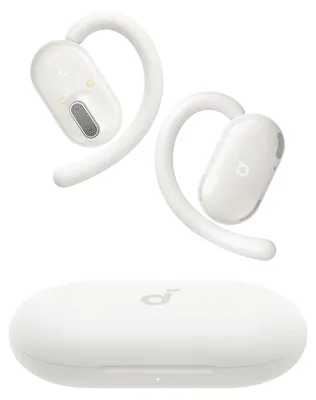 Image de Écouteurs sans fil à oreille ouverte Anker Soundcore V20i, autonomie de 36 heures, IP55, Bluetooth 5.4, blanc
