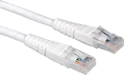 Produktbild von VALUE Patchkabel Cat.6 (Class E) UTP, weiß, 10 m
