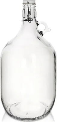 Immagine prodotto di Bottiglia con clip, brocca di vetro, 5 l