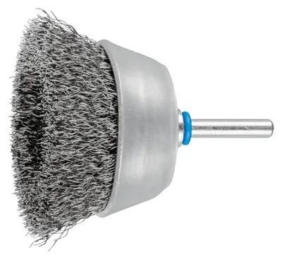 Zdjęcie produktu dla PFERD 43211205, Szczotka garnkowa, 6 mm, 7 cm, Stal nierdzewna, 6000 RPM, 10 szt.
