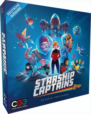 Produktbild von Asmodee Starship Captains, Brettspiel, Genreübergreifend, 12 Jahr(e), 25 min