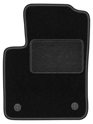 Immagine prodotto di Tappetino guidatore in moquette per Fiat 500 FL 2013-2019 (hatchback) – 1 pezzo, nero, su misura – Wielganizator LUX