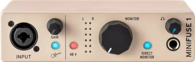 Produktbild von Arturia MiniFuse 1 Champagne USB Audiointerface