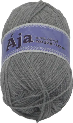 Immagine prodotto di Filato AJA - 50g / 217 m - Grigio