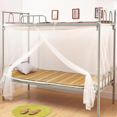 Obrázek produktu pro Mosquito Net Insect Mesh Net Square Single Bed Protect Netting Cover for Student Dormitory