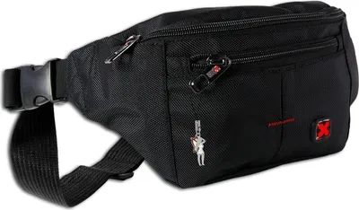 Produktbild von Travel N Meet Reißverschluss Gürteltasche schwarz Polyester OTD4501S