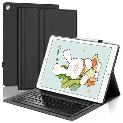Produktbild von Pro 2 1 Generation 2017 2015 Kompatibilität Abnehmbare magnetische Schwarz-2 tastatur