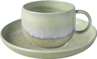 Produktbild von like. by Villeroy & Boch Perlemor Alga Kaffeetasse mit Untertasse 190 ml