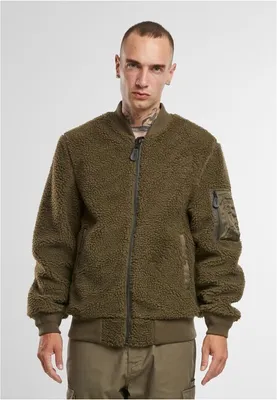 Immagine prodotto di Brandit MA1 Giacca Sherpa oliva - 3XL