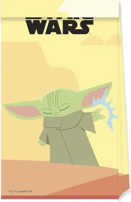 Produktbild von 4 Mandalorian Universe Geschenktüten