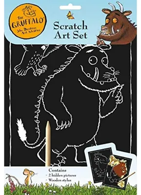 Produktbild von The Gruffalo - Kratzpapier Set SG38608 (Einheitsgröße) (Bunt)
