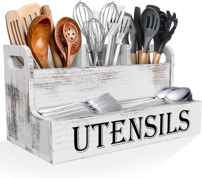 Produktbild von Küchenhelferbox 4 Fächer, weiß, für Küchenarbeitsplatte
