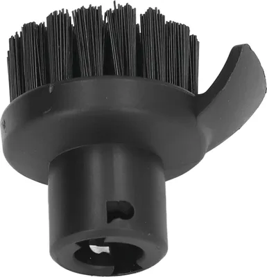 Image de Nettoyeur à vapeur Roundb��rste Noir poils durs Nettoyage de remplacement avec grattoir pour Karcher SC1 SC2 SC3