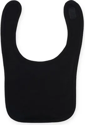 Produktbild von Larkwood Baby Unisex Lätzchen / Wendelätzchen RW2737 (Einheitsgröße) (Schwarz)