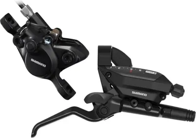 Image de Plaquettes de frein Shimano St-ef515-r 8s 2050 Mm Br-mt200-r 1700 Mm Argent Argent One Size
