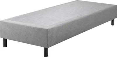 Produktbild von Niedriges BOX Hotelbett 2in1 gepolstert 80x200
