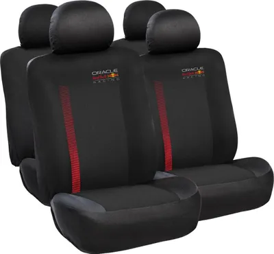Produktbild von Red Bull Racing Red Bull Set Sitzbezüge 10-teilig Powerbar Schwarz/Rot fürs Auto, bequem, strapazierfähig, einfach und schnell anzubringen