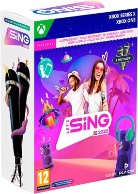 Obrázok produktu pre GAME Let's Sing 2025, Xbox One/Xbox Series X, Režim multiplayer, E10 + (starší 10 rokov)