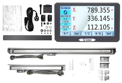 Obrázek produktu pro Digitální displej, dotyková obrazovka, vysoká přesnost, DRO-2PCS KA300