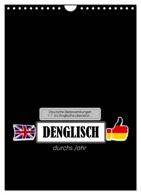 Produktbild von DENGLISCH durchs Jahr (Wandkalender 2027 DIN A4 hoch), CALVENDO Monatskalender