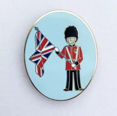 Produktbild von Bothy Threads Nadelhalter Magnet "Londoner Garde", XA18, 3,5x3cm