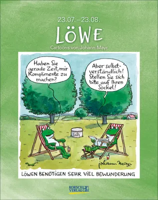 Produktbild von Wandkalender 2026 Sternzeichenkalender Löwe 2026 Format: 19 x 24 cm