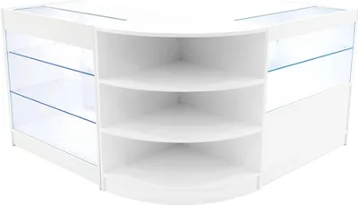 Immagine prodotto di Set di banchi espositivi LED Calliope: modello LM60 + K900 + C900 - Bianco