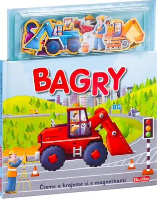 Zdjęcie produktu dla BAGRY ¦ Knížka s magnetkami