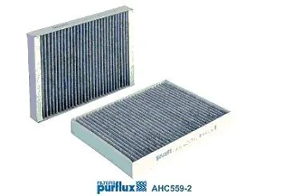 Produktbild von PURFLUX AHC559-2 Innenraumfilter Pollenfilter passend für MERCEDES-BENZ S-Klasse Limousine (W221) Aktivkohle