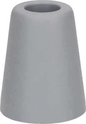 Obrázek produktu pro Walteco Dveřní zarážka, průměr 50x60mm, k našroubování, šedá