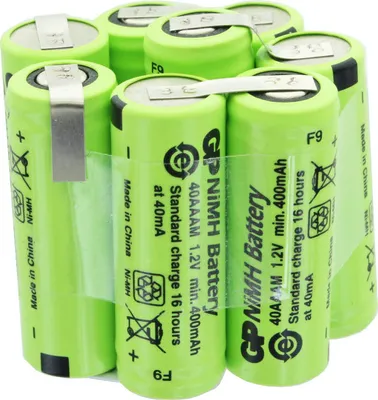 Produktbild von 8/GP40AAM Akku für den Motorhandgriff AkkuPack 9,6V 400mAh ZAP88235