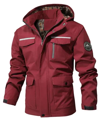 Productafbeelding van Winddichte en Ademend Herenjas voor de Winter