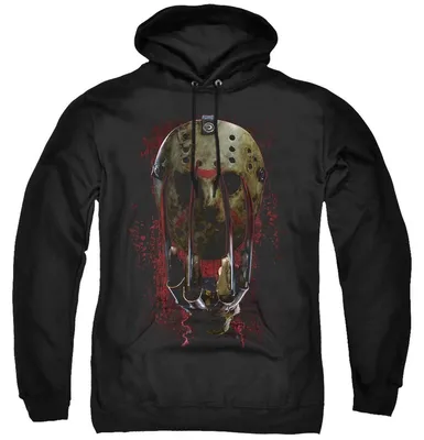 Produktbild von Freddy Vs Jason - Kapuzenpullover für Herren/Damen Uni TV38686 (S) (Schwarz)