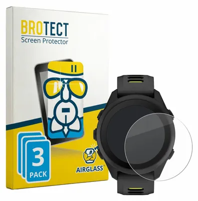 Produktbild von 3x BROTECT Schutzglas für Garmin Forerunner 170 Schutzfolie Panzer Folie Glas Display Schutz klar
