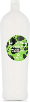 Produktbild von Kallos Lemon Balm Deep Cleansing Shampoo 1000 ml