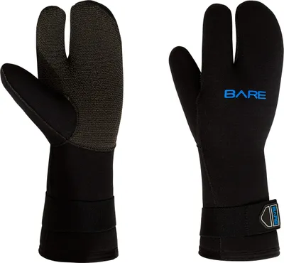 Produktbild von Bare Neoprenhandschuh 7mm K-Palm 3-Finger Mitt Schwarz (XL)