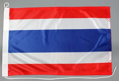 Produktbild von Bootsflagge Thailand 30x45 cm Motorradflagge Bootsfahne