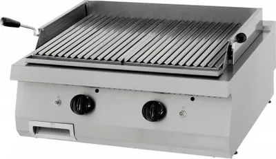 Zdjęcie produktu dla Maxima - Grill kamienny Gastro Heavy Duty - podwójny moduł - 70 cm głębokości - gazowy