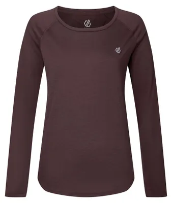 Produktbild von Dare 2B - "Serenity" T-Shirt für Damen, Langärmlig RG12756 (44 DE) (Heidelbeere)