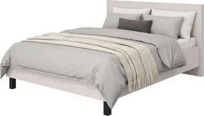 Image de Coazze - Lit Double, Beige, Dimensions Matelas 160x200 cm