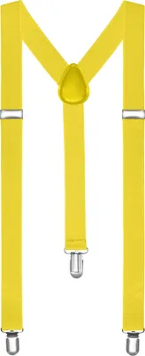 Produktbild von Hosenträger Herren Damen Hosen Träger Y Form Style Clips Schmal Neon Bunt Farbig