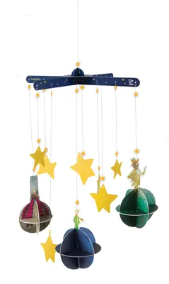 Produktbild von Hape 824686 - Der kleine Prinz - Planeten Mobile 6943478013575