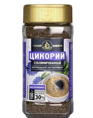 Produktbild von Zichorie „RUSSKIJ ZICHORIE“ – Sublimiert im Glas, 100 g