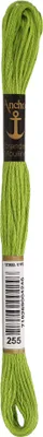 Produktbild von Anchor Sticktwist 4635000-00255 grasgrün Stickgarn, 100 % Baumwolle