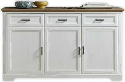 Produktbild von Sideboard JASMIN Pinie weiß Nachbildung