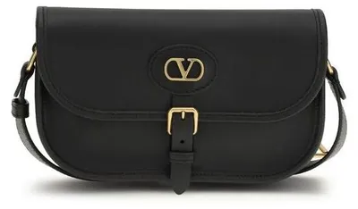 Image de Valentino Garavani sac porté épaule en cuir de veau noir 8Y2B0S82RBN_0NO
