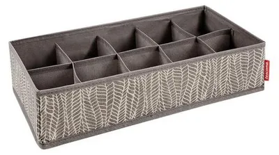 Produktbild von Organizer für Socken und Unterwäsche FANCY HOME 40 x 18 x 10 cm, cappuccino