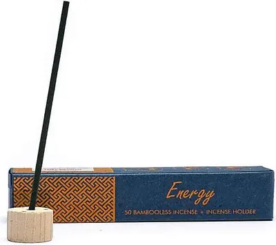 Produktbild von KräuterRäucherwerk ohne Bambus mit Halter Energy -- 34 g online bestellen